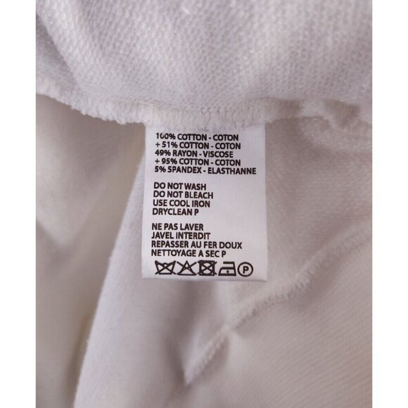 Haider Ackerman Perth Sweatshirt Size S Womens White $650 - Picture 12 of 12